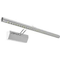Toolight Lampe Murale Led 7w 55cm APP365-1W Chrome