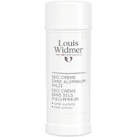 Louis Widmer Deo Crème zonder Aluminiumzouten (zonder Parfum) | 40 ml