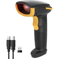Inateck BCST-21 Barcodescanner, bluetooth, 1D handheld barcodescanner, draadloze handscanner, ondersteunt zelf ontwikkelde app en SDK