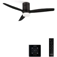 Create - Stille 40W plafondventilator met technische ABS bladen in verschillende maten - S - Geen licht - Afstandsbediening - WIND CALM