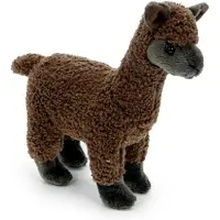 Cornelissen Pluche knuffel lama bruin 23 cm