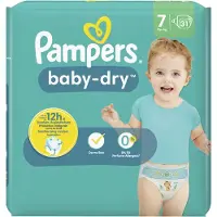 Pampers Baby Dry Luiers Maat 7 (15+ kg) - 31 stuks