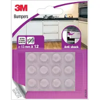 3M Bumpers, Anti shock, 13 mm, blister van 12 stuks - 3 stuks