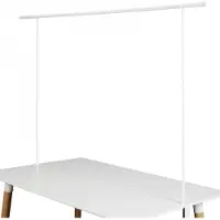 Home Deco Factory Verstelbare Tafel Decoratie Bar Wit