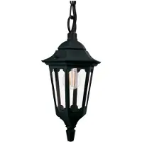 Elstead Lighting Buitenlamp, hanglamp, zwart, E27, 60W, model Parish, merk Elstead