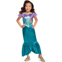 Disguise DISNEY Prinses - THE LITTLE MERMAID, Ariel Basic Plus , Maat S (5 - 6 jaar), Meisjes