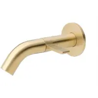 Ben Anello wand fonteinkraan geborsteld messing