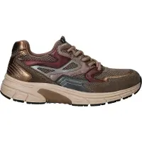 Gabor Sneakers laag grijs / olijfgroen / lichtlila