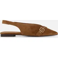Linea Zeta Slingbacks bruin Suede Maat 36
