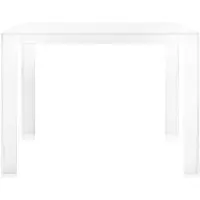 Kartell Invisible Tafel High (H 72 cm) | Crystal