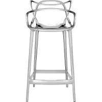 Kartell Masters Kruk H 65 cm | Chrome