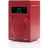 Tivoli Audio PAL+ BT - DAB+ FM-Radio - 16 uur batterijduur - Bordeaux Rood