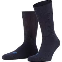 Falke Walkie Wandelsok Wol Blend Marine Blauw 6120