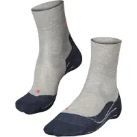 Falke RU4 anti-blaar katoen functioneel materiaal hardloopsokken heren grijs - maat 44-45