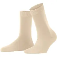 Falke ClimaWool eenkleurig wol lyocell sokken dames beige - maat 39-40