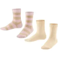 Falke Sokken 'Happy Stripe 2-Pack' sand