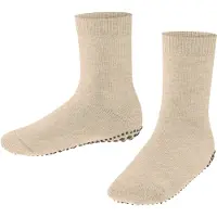 Falke huissokken Catspads zand melange Beige Meisjes Katoen Effen - maat 35-38