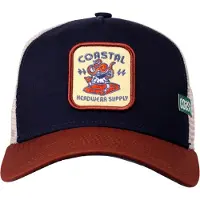 Coastal Pet sand / blauw / navy / donkerrood