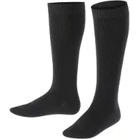 Falke Sokken Kids Comfort Wool Kneehigh Black-Schoenmaat 27 - 30