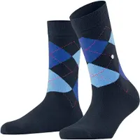 Burlington Sokken met zigzagmotief, model 'Queen'