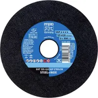 PFERD TOOLS EHT 125-0,8 SGP STEELOX 61341094 Doorslijpschijf recht 125 mm 25 stuk(s) RVS, Staal