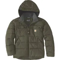 Carhartt Livingston, textieljas ,Donkergroen (Mos) ,S