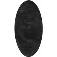 vidaXL Tapijt HUARTE Zwart 100 x 200 cm 100% Polyester