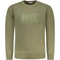 Rifle Verde Katoenen Heren Sweatshirt