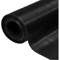 vidaXL Vloermat Zwart 1,5 x 2 m Rubber