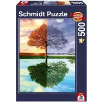 Schmidt The Seasons Tree Puzzel (500 stukjes)