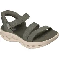SKECHERS Sandaal 'Slip-Ins: Go Walk Glide-Step' groen