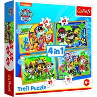 Trefl 4 in 1 Puzzle