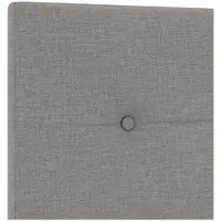 vidaXL LED Hoofdbord Taupe Stof