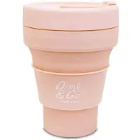 CoolPack Silicon Cup Powder Peach - Opvouwbare Drinkbeker (0,35L)