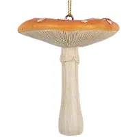 Clayre & Eef Hanger Paddenstoel Rood Kunststof Herfst decoratie