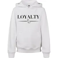Mister tee Sweatshirt 'Loyalty' zwart / wit
