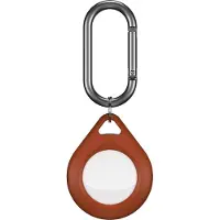KEYBUDZ 2x1 AirTag Secure Dock Tan, Tracker, Bruin