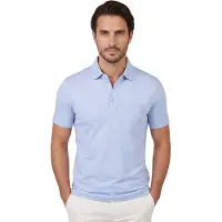 Pierre Cardin polo lichtblauw effen