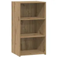 vidaXL Dressoir Artisanaal eiken 50 x 41 x 93 cm Bewerkt hout
