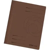Herlitz 10902575 map Karton Bruin A4