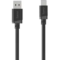 Hama 00201812, 2 meter, USB-A, USB-C, USB 2.0, 0,48 Gbit/s, zwart