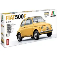 Wittmax Modelbouwpakket Auto - 4715 FIAT 500 F - Auto - Upgraded edition Plastic - 1:12 - Modelbouw