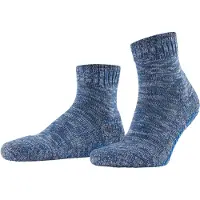 Falke Huissokken blauw, Effen