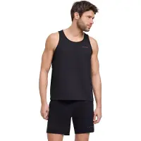 Falke Training Perform Better Singlet vochtregulerend functioneel materiaal top heren zwart - maat M