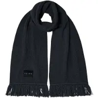 Falke Basic Label Big sneldrogend warm wol wintersjaal unisex grijs - maat ONESIZE