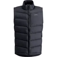 Lundhags Fulu Down Vest, donsbodywarmer, heren, zwart