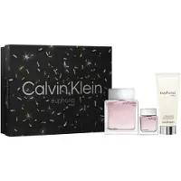 Calvin Klein Euphoria Mannen Geschenkset 100ml EDT Spray + Aftershave Balsem 100ml + Eau de Toilette 15ml