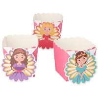 Demmler 4x 6 Bakvormpjes Buddies 6 cm x 5 cm x 5 cm Prinzessin