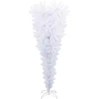 vidaXL Kunstkerstboom met 150 LED Wit 120 cm PVC en Staal