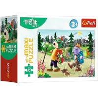 Trefl Puzzel 20 miniMaxi Dzień Treflików 4 - Puzzel met 20 stukken